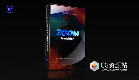 PR模板-140种无缝缩放效果视频转场 Zoom Transition