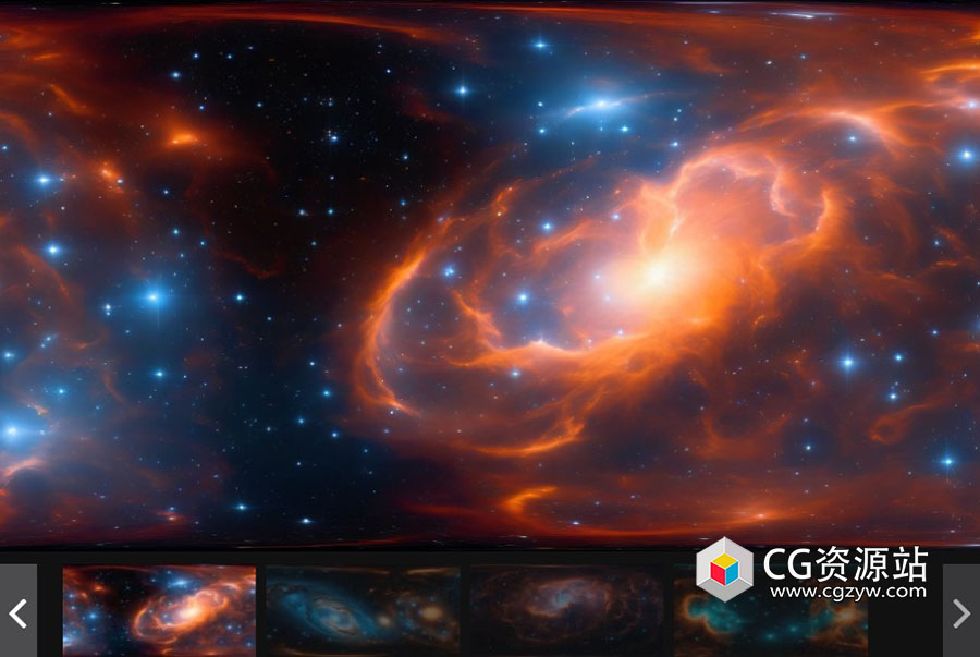 UE5 68组HDRI太空星云8K高清贴图素材 68 HDRI Space Nebula – 8k-图片2