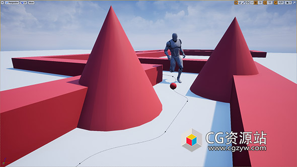 UE5基于AI样条运动系统 AI Spline-Based Movement System v1.1.3