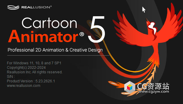 二维卡通动画软件 Reallusion Cartoon Animator 5.33.4007.1 Win中文/英文