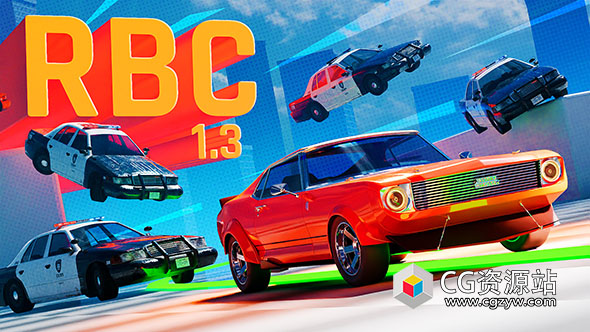 Blender基于物理的车辆绑定插件 RBC Pro V1.4.8