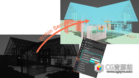 Blender插件-彩色线框显示插件 Wireframe Color Tools V1.0.0