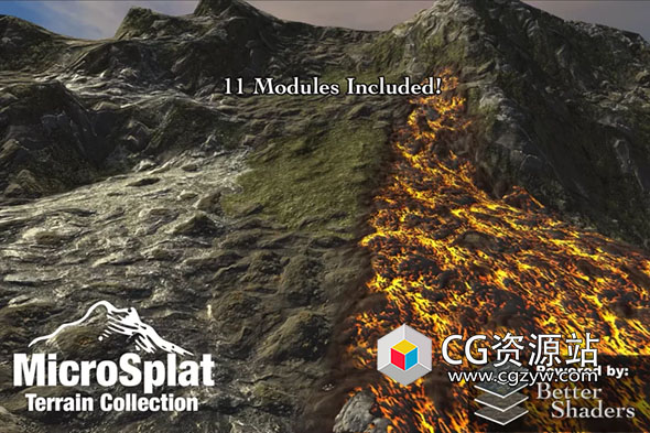 Unity地形工具集合 MicroSplat – Terrain Collection v3.9.44