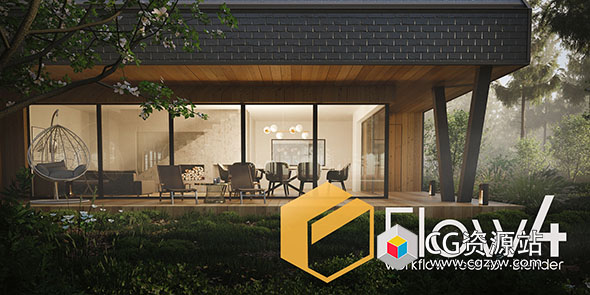 Blender模型预设管理器插件+模型预设 Flow V4.0.2 – The Next-Level Asset Manager + Basic Nature Pack