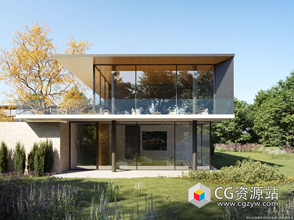 高质量花草树木植物3D模型合集 V116 MAX格式-图片1