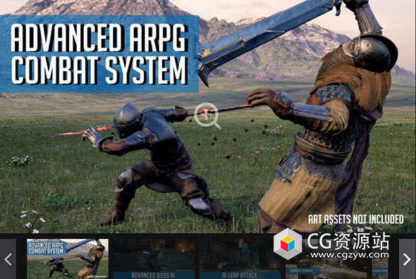 UE5虚幻高级ARPG战斗框架 Advanced ARPG Combat Framework UE5.3