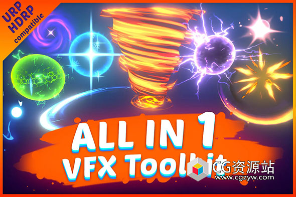 Unity多合一视觉特效工具包 All In 1 Vfx Toolkit v1.4