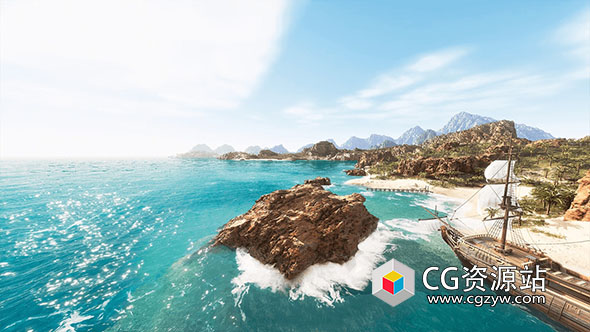 Unreal海洋海面动力学UE5插件 Oceanology v5.7.0 UE5.4-5.5