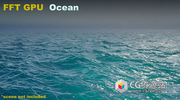 UE5海洋浅水模拟水线效应 Waterline PRO v6.0 UE4.27, 5.4, 5.5