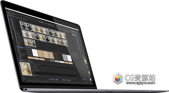 C4D Corona渲染器材质预设玻璃地板汽车漆金属皮革织物纹理贴图-图片1