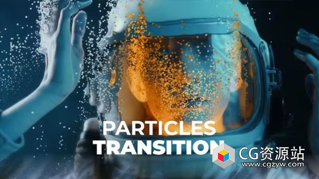 达芬奇预设-粒子消散溶解转场预设 Particles Transition