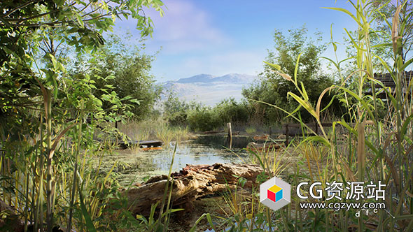 Unreal自然环境生成工具 PCG Biome: River Generator UE5.3