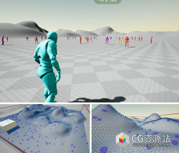 Unreal程序化NPC生成插件 Population Control PRO V1.4.5 UE5.1 – 5.4