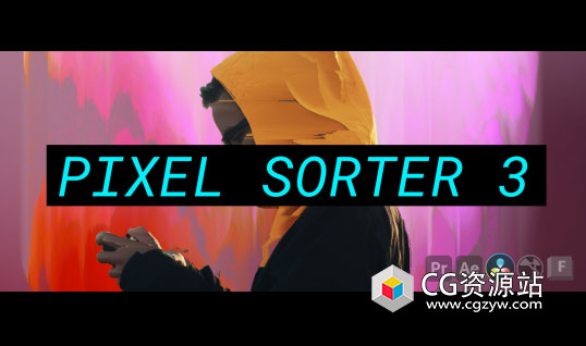 达芬奇像素拉伸插件 Pixel Sorter for Resolve V3.0.0 Win