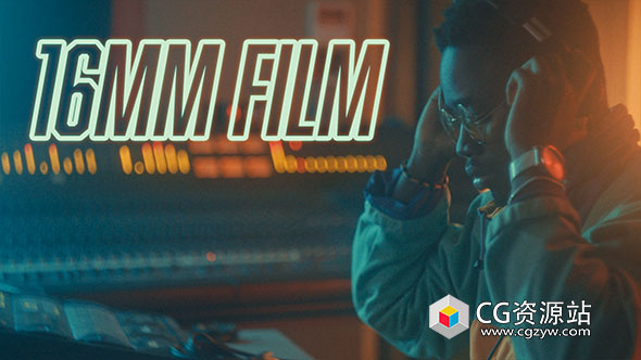 达芬奇调色节点16mm复古胶片仿真模拟预设+教程 Jvke 16mm Film Emulation PowerGrade