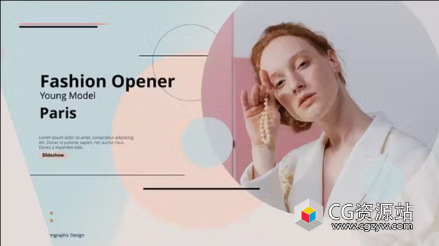 AE模板-时尚照片视频开场 Fashion Opener