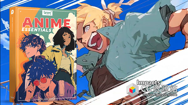 3386种动漫打斗冲击波闪光爆炸激光移动嗖嗖闪电无损音效 Anime Essentials