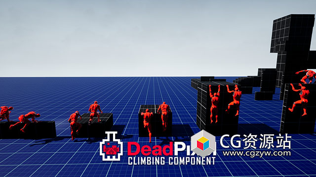 Unreal攀爬和跳跃组件 Climb and Vaulting Component v.2.0.5 UE5.3-5.4