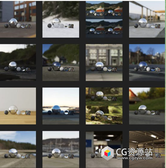 74组高动态室外室内场景高清HDRi贴图素材 Interior & Exterior Set Collection-图片1