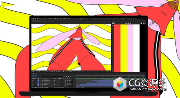 AE脚本-调色板快速配色工具 GoodBoy Ninja Colors v1.51 Win/Mac