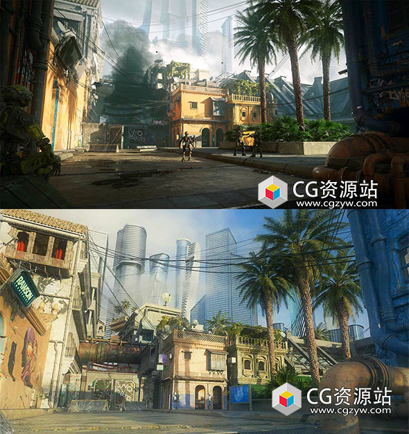 Blender真实城市环境建模贴图渲染全流程教程+中英文字幕-图片1