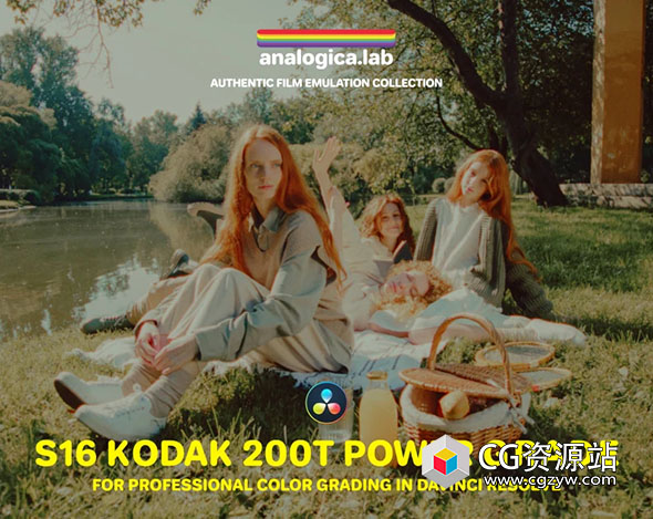 柯达kodak 200T达芬奇电影胶片仿真节点调色预设 Super16 KODAK 200T Power Grade-图片1