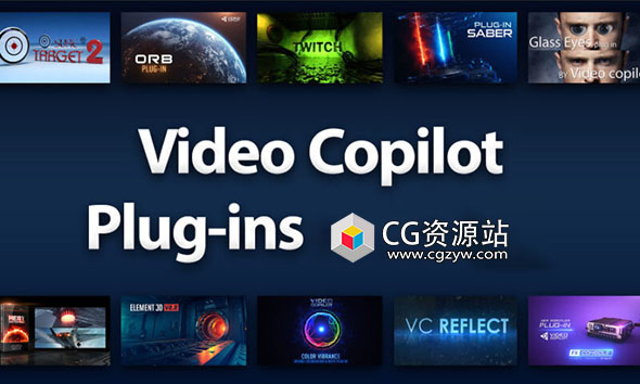 AK系列AE插件合集 E3D/Saber/Optical Flares/VC Reflect/Heat Distortion