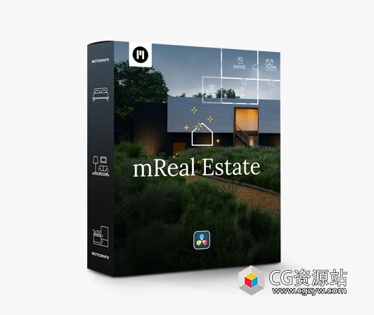 达芬奇插件-116组房地产宣传展示包装字幕标题预设 mReal Estate