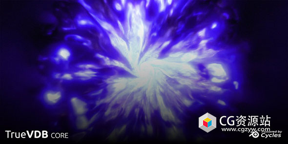 Blender真实体积云雾爆炸火焰Vdb预设 True-VDB V1.1.1 + 预设库