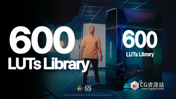 600组电影感婚礼无人机摄影LUTs调色预设 LUTs Color Presets