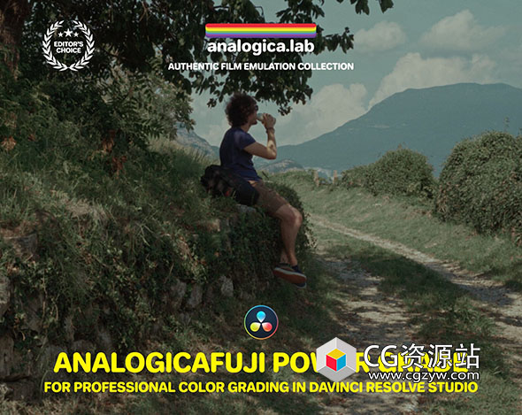 达芬奇节点-富士16mm复古电影胶片模拟视频调色+LUT预设  ANALOGICAFUJI Powergrade-图片1