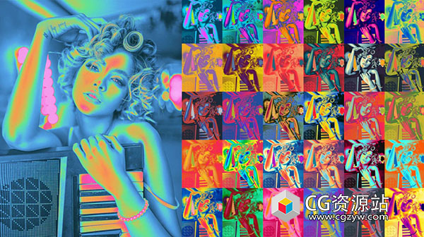 31种红外热图效果LUTs调色预设 Heat Maps Effect- Thermal LUTs – Thermal Looks