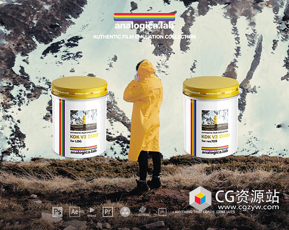 复古柯达胶片模拟LUTs视频调色预设 Analogica Lab – Kodak Vision3 250D 35MM-图片1