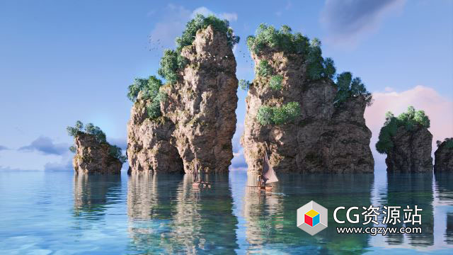 Blender水面着色器插件 Aqua Shader v1.2.0