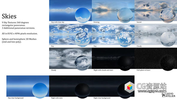 Unreal天空云朵资产 Clouds & Skies UE5.3