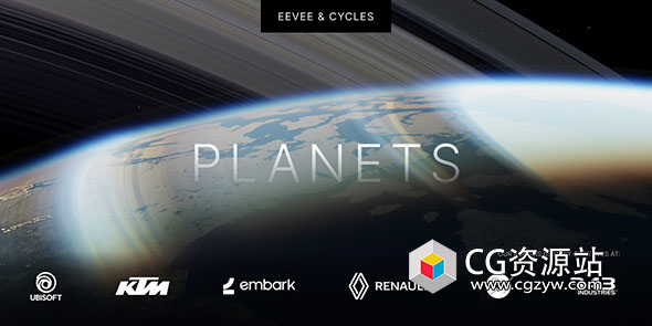 Blender天体星球制作插件 Physical Celestial Objects v1.0.0