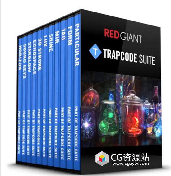 红巨星粒子套装AE/PR插件 Red Giant Trapcode Suite 2025.0.0 中/英文版 Win