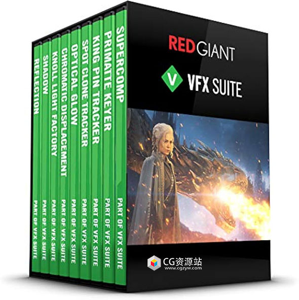 红巨星视频特效合成套装AE/PR插件 Red Giant VFX Suite 2025.0.0 中英文版 Win