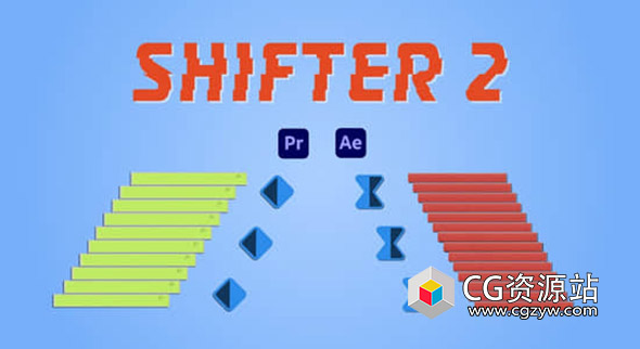 AE/PR图层关键帧排列脚本 Shifter 3.0.0 + 使用教程