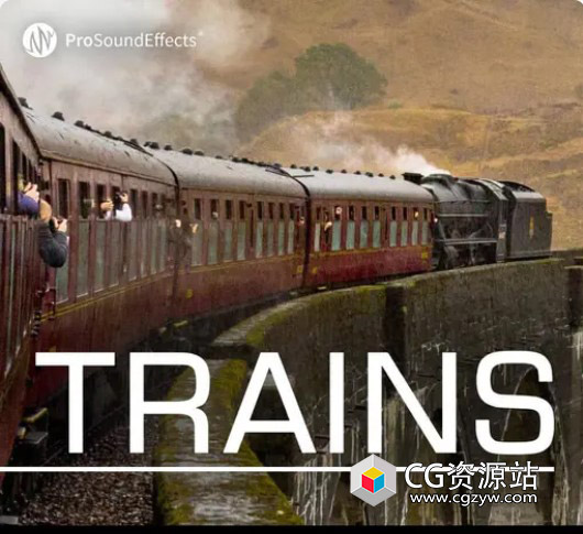 53个火车站环境相关音效素材 Sonomar Collection Trains