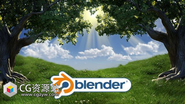 Blender几何节点进行程序化草植物树叶散射教程