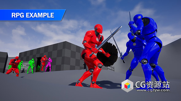 Unreal AI行为蓝图工具包AI Behavior Toolkit UE5.3