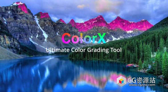 Ae/Pr色相饱和度局部调色插件 ColorX v1.0.0 Win