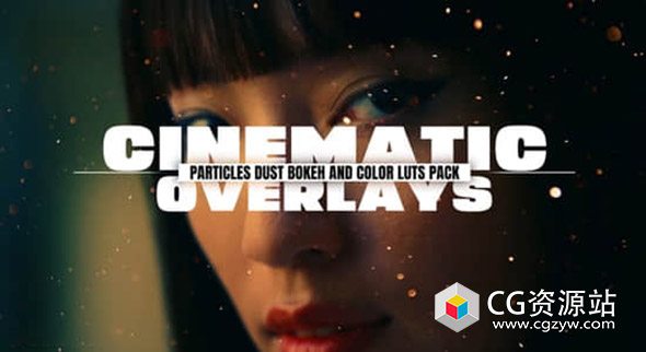 15组粒子灰尘漂浮氛围叠加4K视频素材 Cinamatic Particles Dust Bokeh