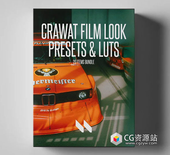 LR预设-13组35mm电影胶片颗粒模拟汽车风景人物摄影照片Lightroom调色预设 MIKE 2023 CRAWAT 35MM FILM LOOK PRESETS-图片1