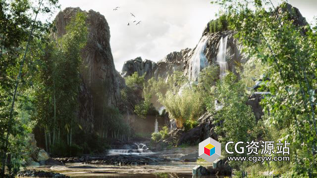 竹子植物3D模型 Globe Plants – Bundle 51