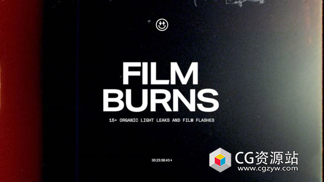 21组胶片漏光叠加4K视频素材 HAPPY EDITING – Film Burns