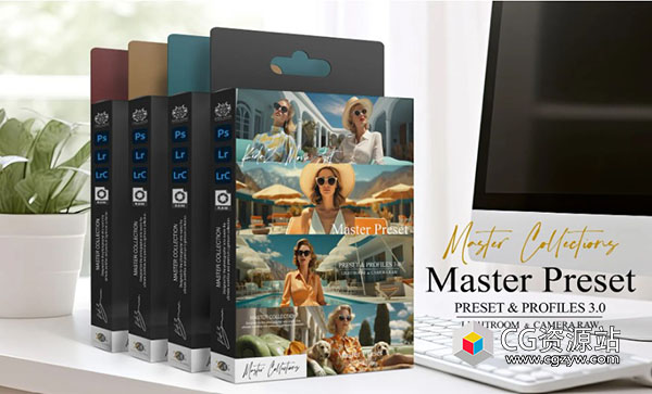 Keda Z 三套时尚人像照片风光摄影LR调色预设+LUT合集 Keda Z – Master Collections-图片1