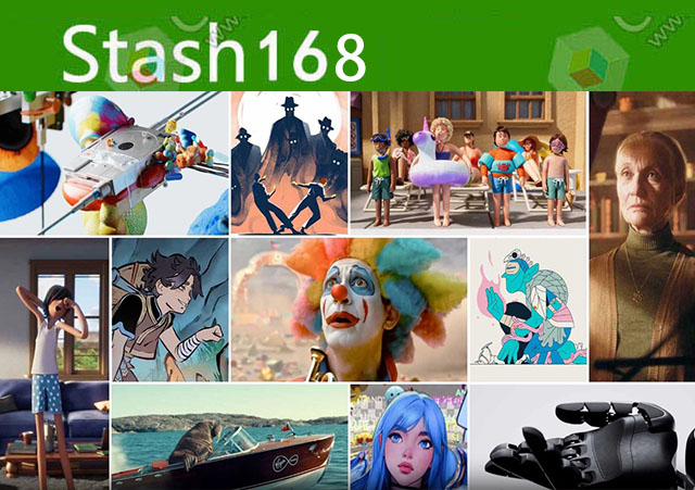 2024年 Stash 168期CG创意电视栏目包装参考广告视频动画短片合集