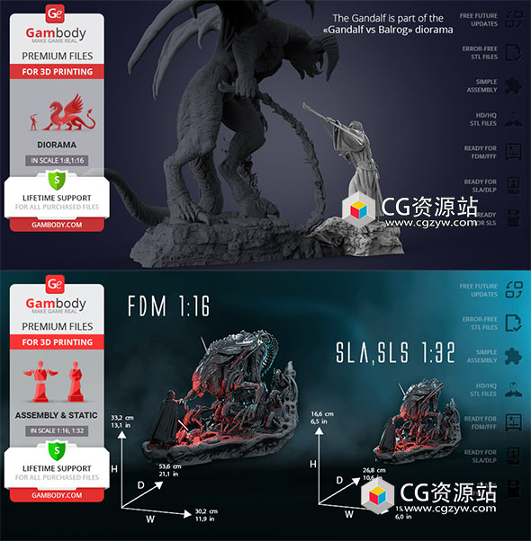 Gambody出品24组3D打印模型STL格式-图片1